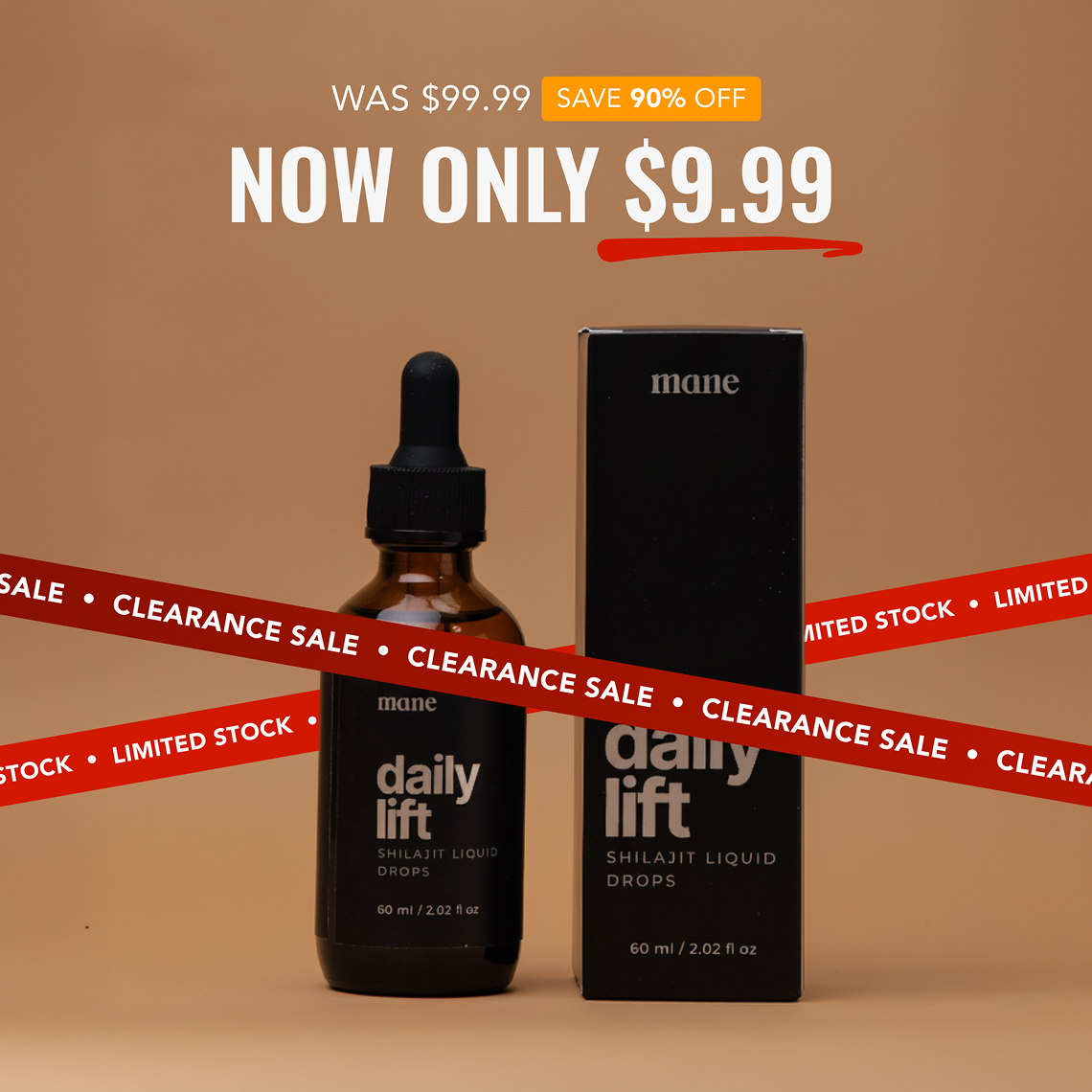 Daily Lift Shilajit Liquid Drops - Clearance Sale