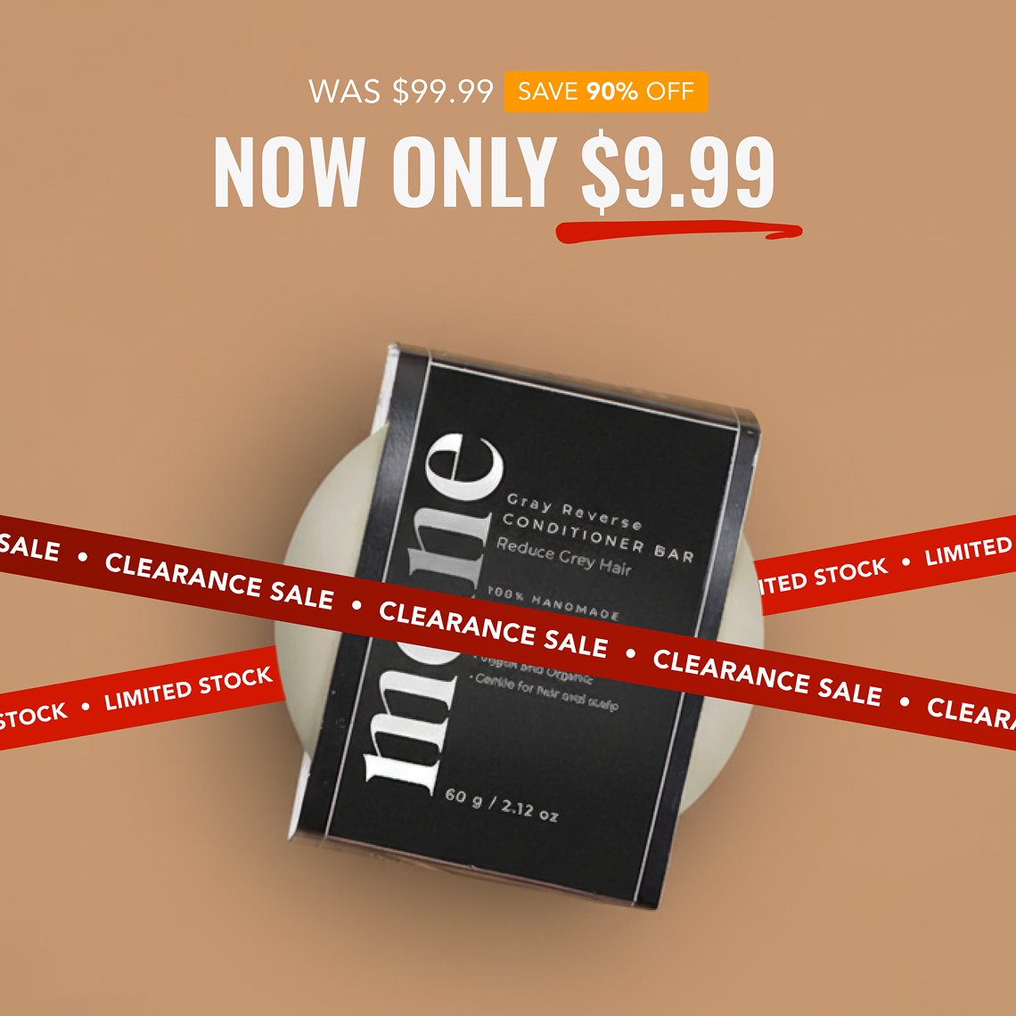 Gray Reverse Conditioner Bar - Clearance Sale