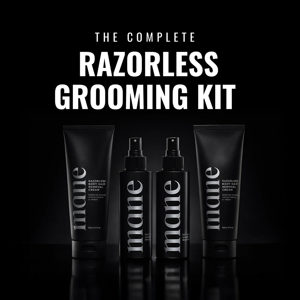 The Complete Razorless Grooming Kit