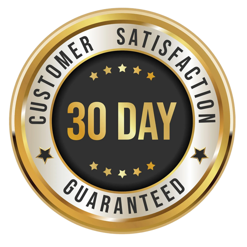30-DAY SATISFACTION GUARANTEE