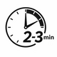 2-3 Minute Application