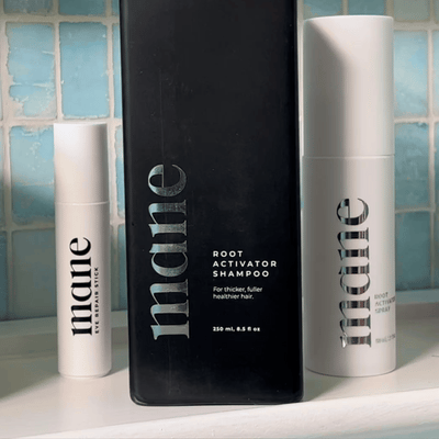 REPLACE Replace your current shampoo with Root Activator Shampoo.