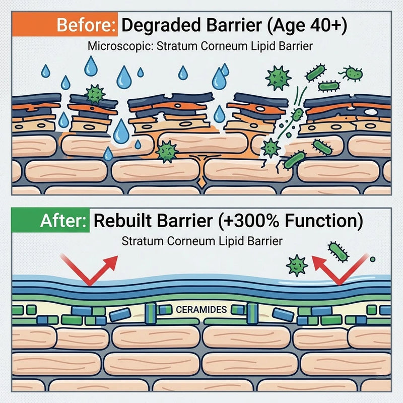 2. It Actually Rebuilds Your Skin's Barrier (Instead of Just Hydrating It)